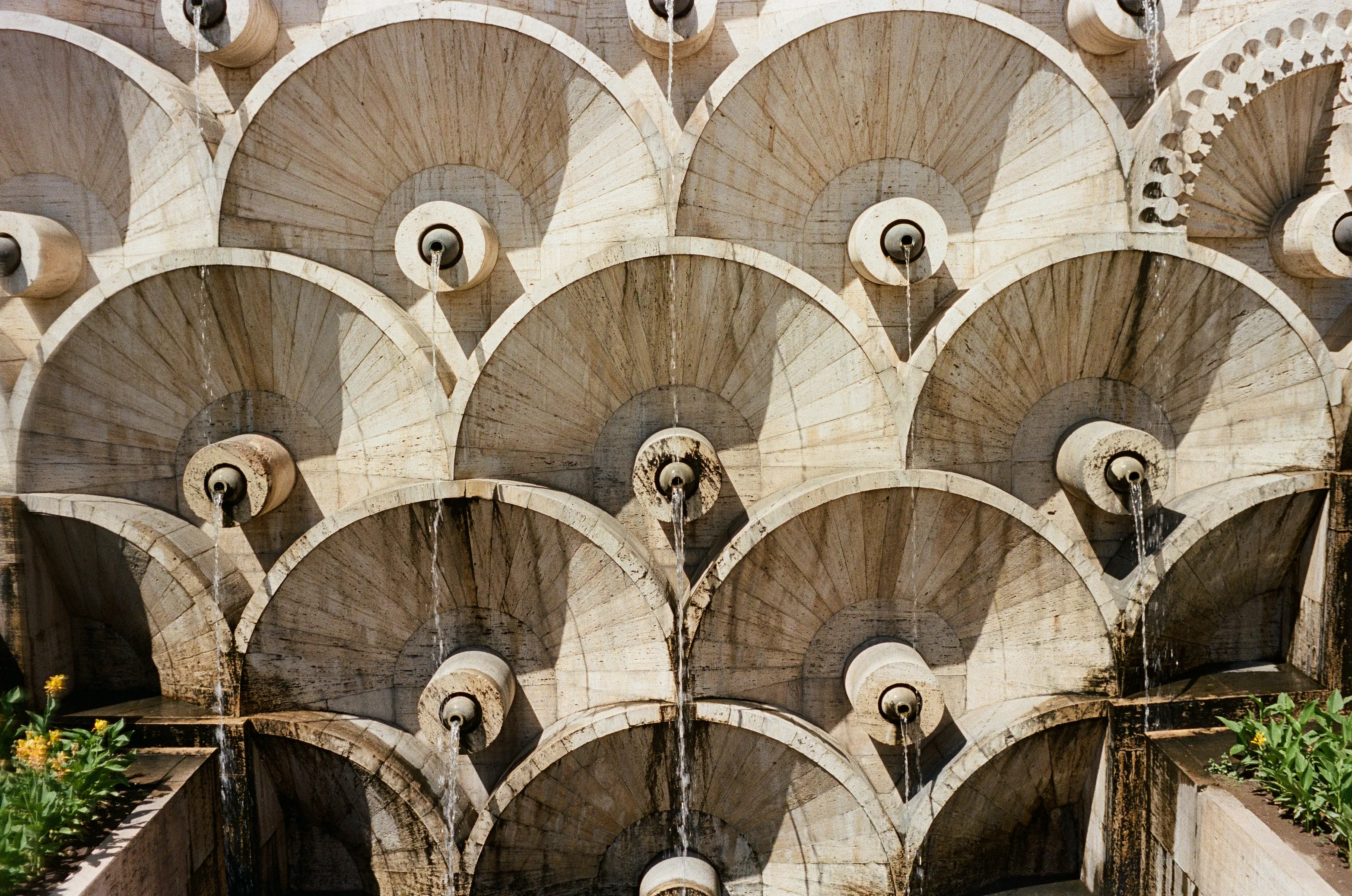 Film photograph from Armenia, titled "steps".