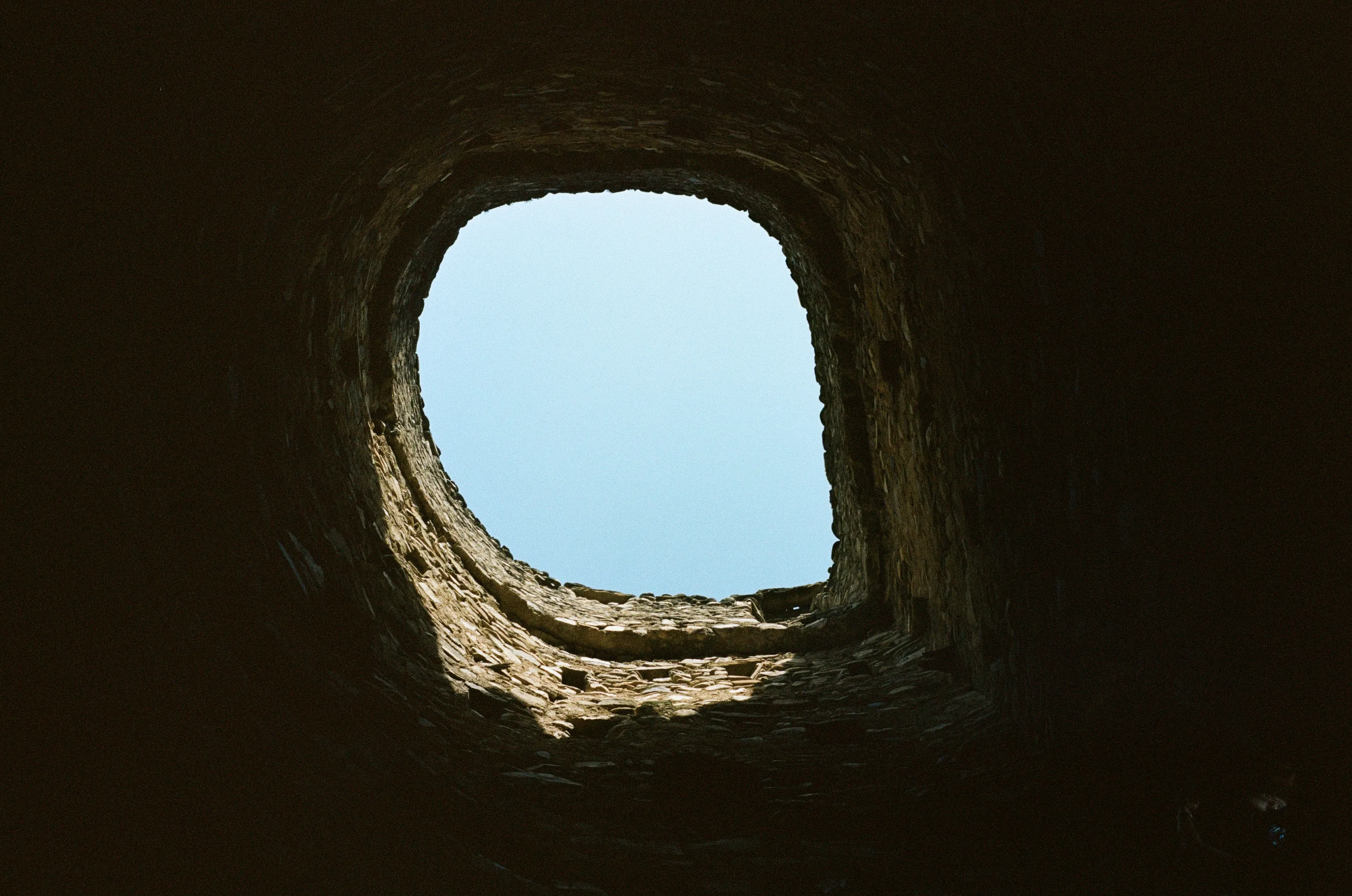 Film photograph from Georgia, titled "hole p160".