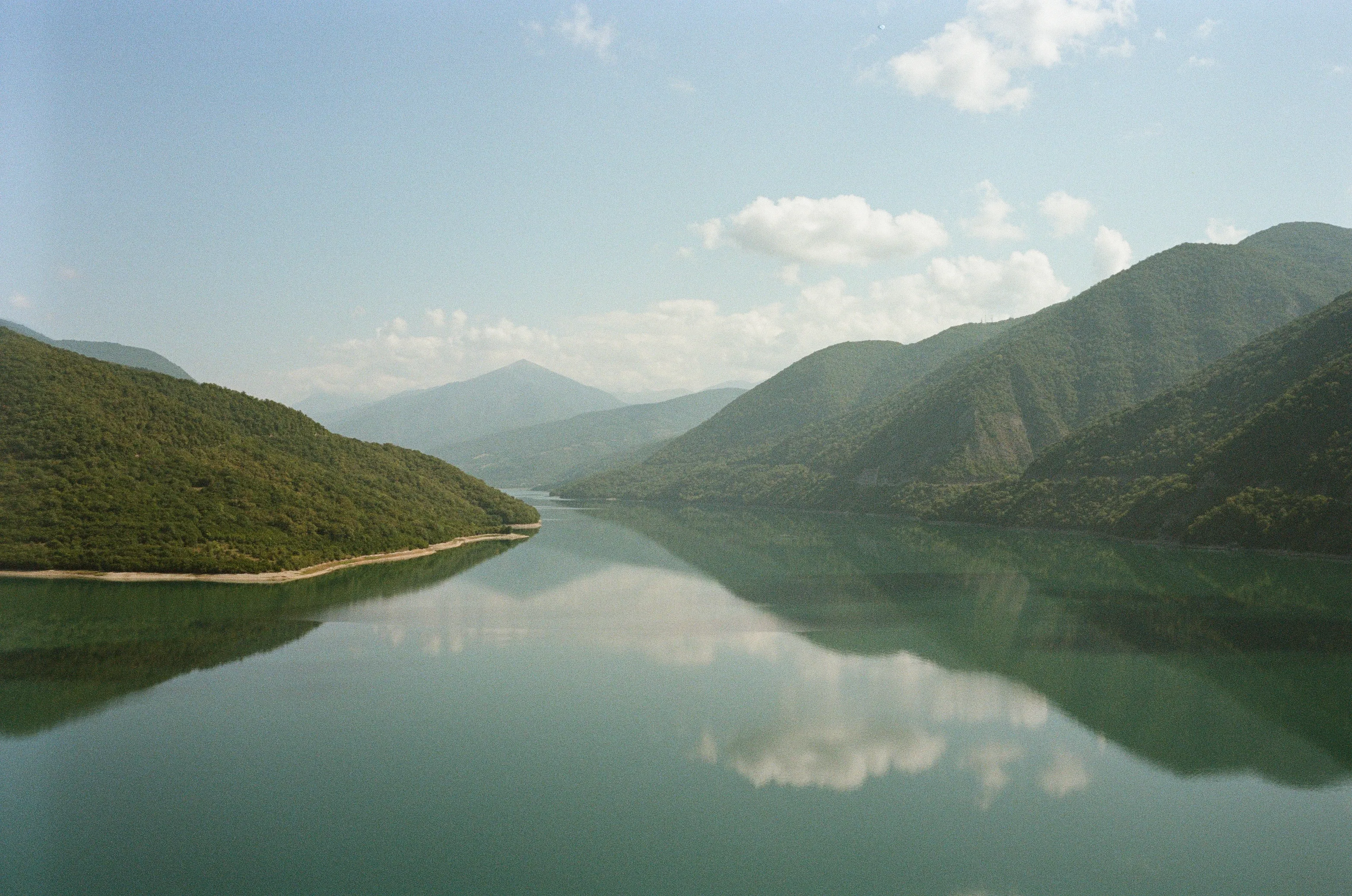 Film photograph from Georgia, titled "water p160".