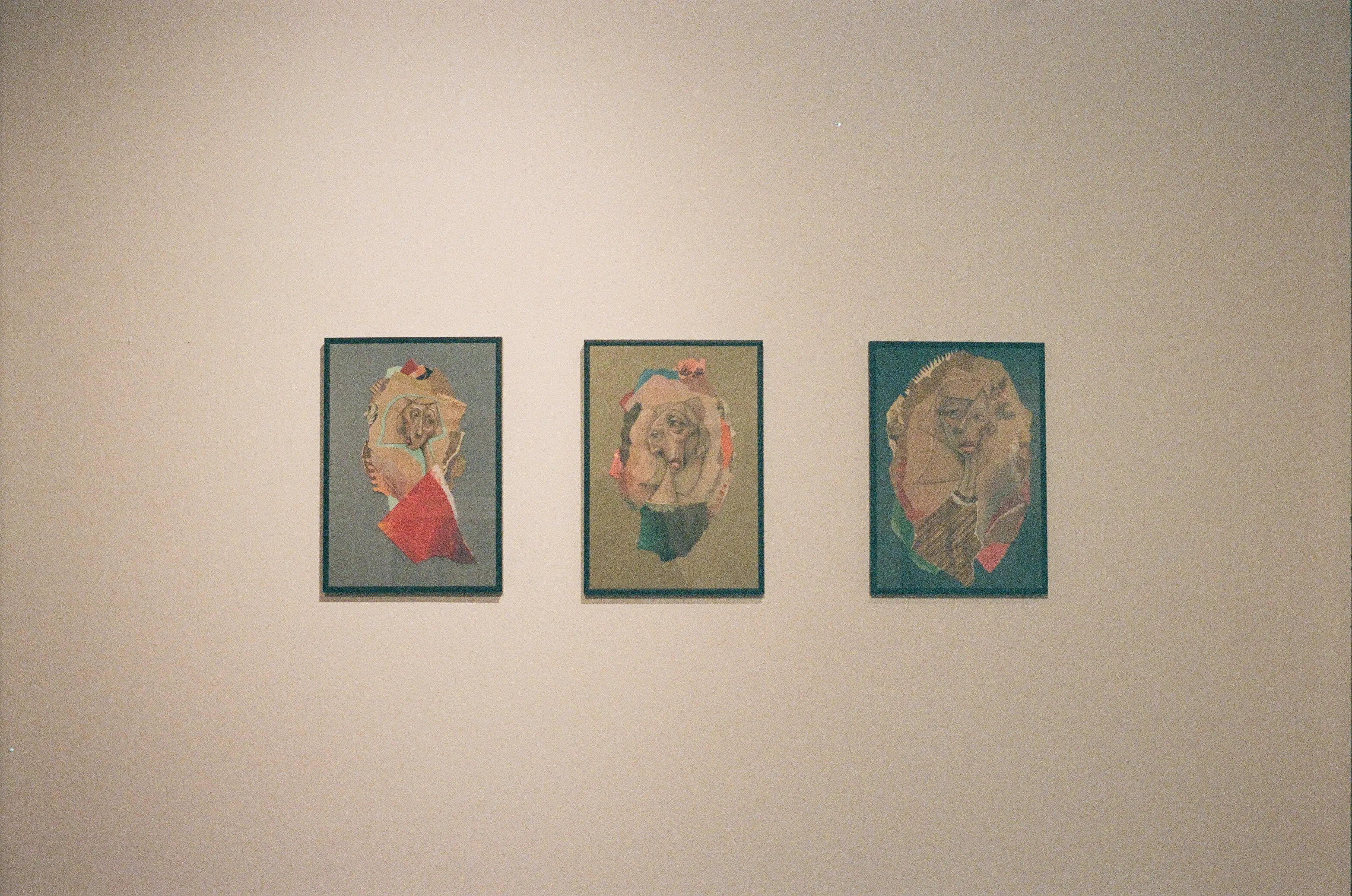 Film photograph from Spain, titled "art exibit 1".