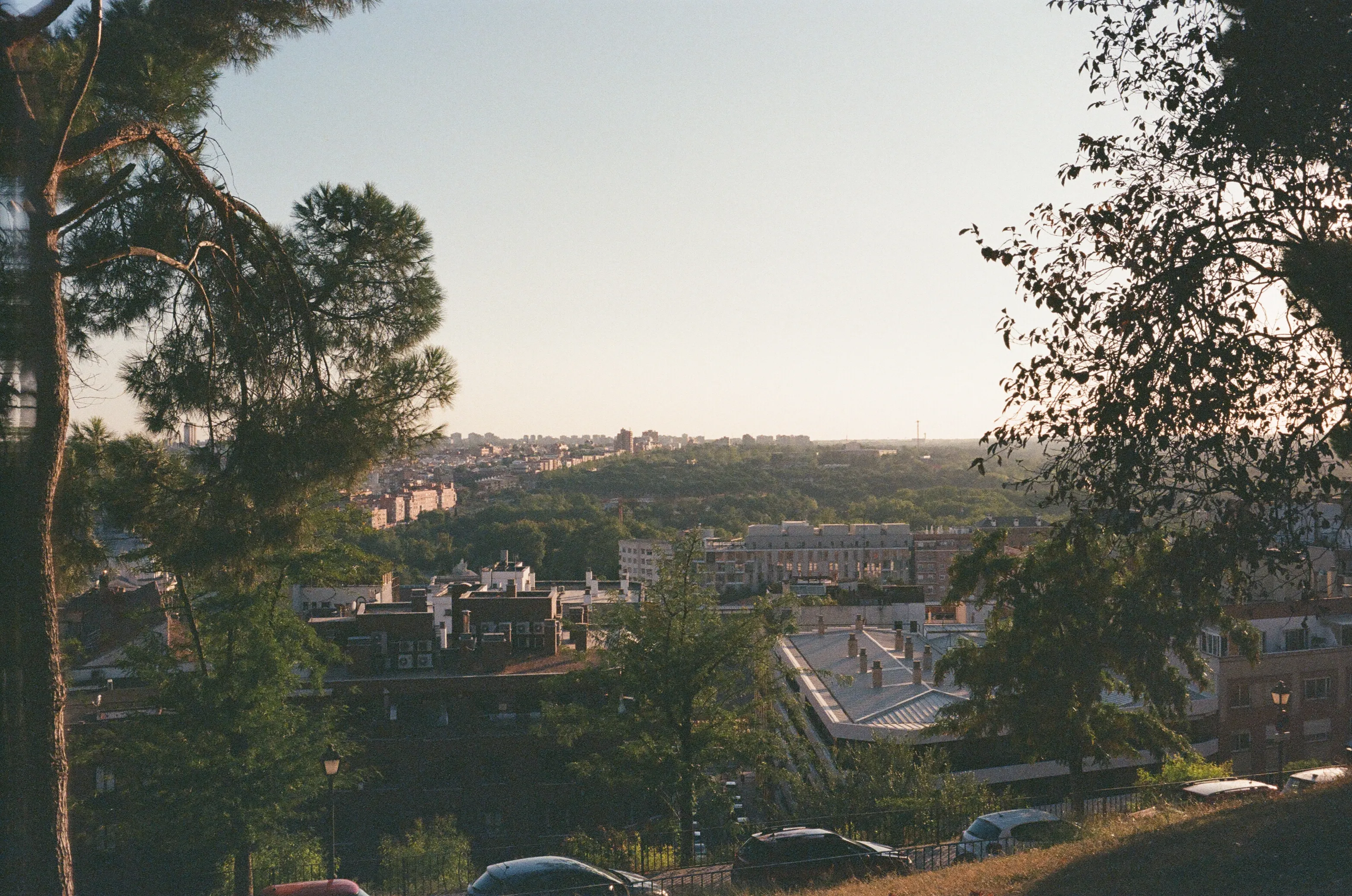 Film photograph from Spain, titled "madrid".