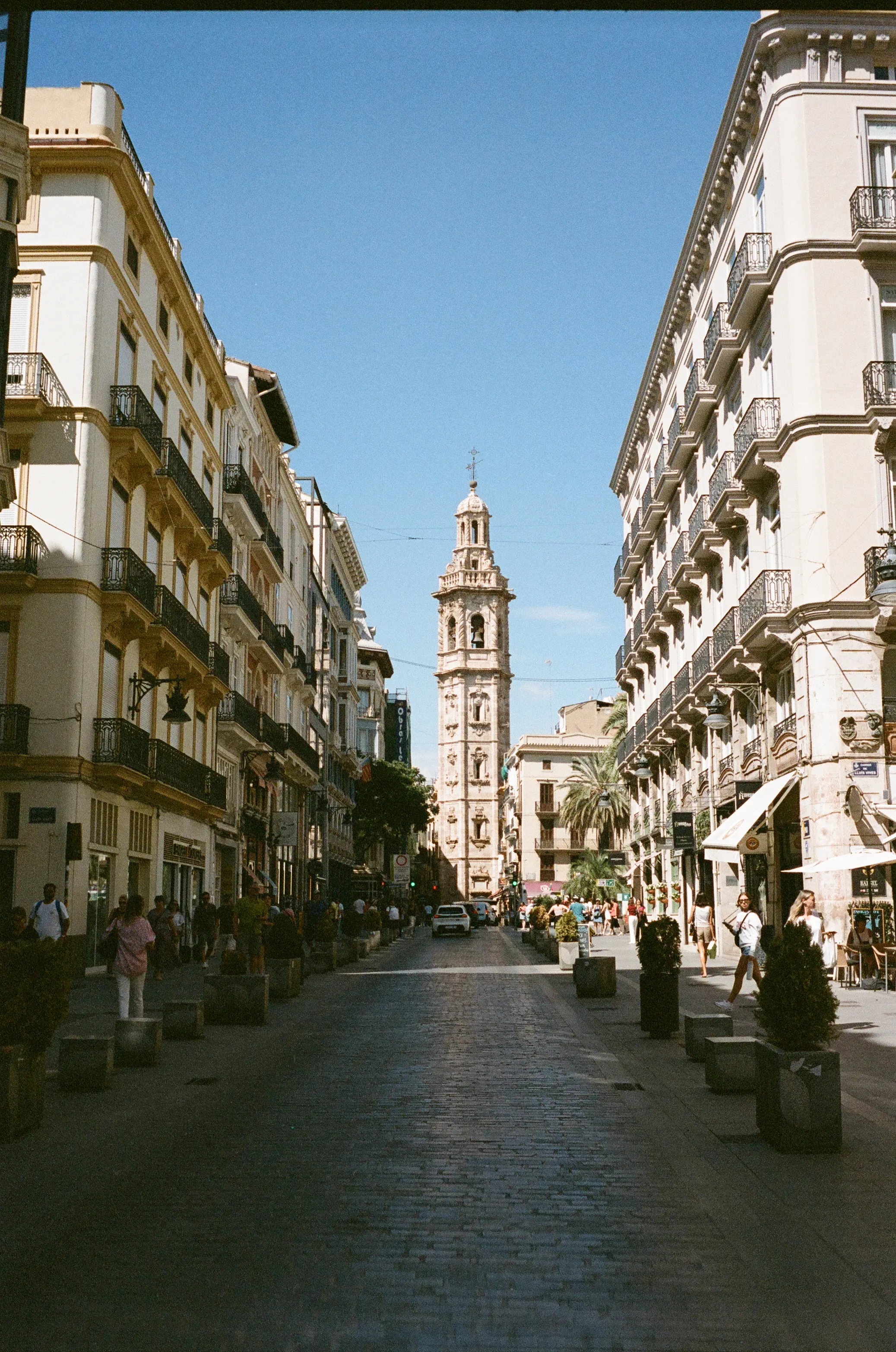 Film photograph from Spain, titled "valencia city center 2".
