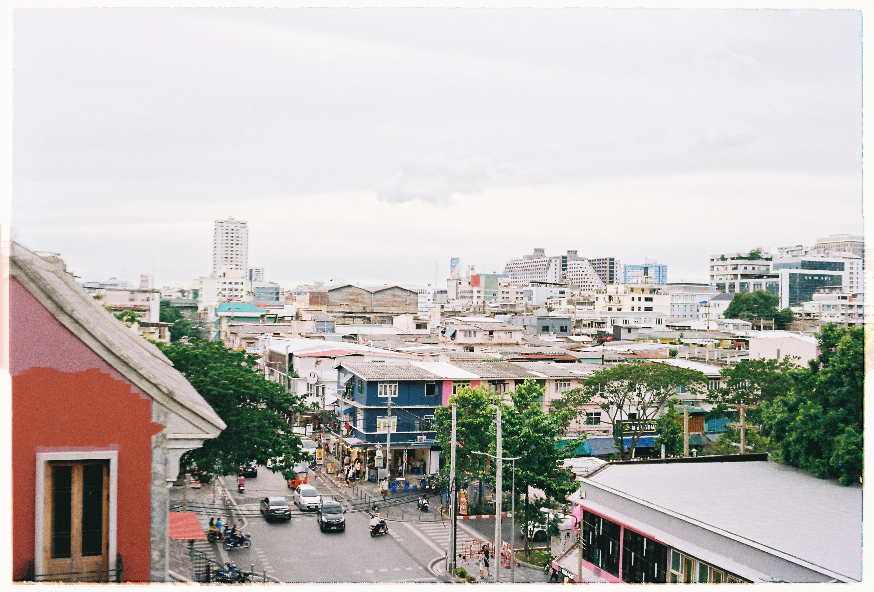 Film photograph from Thailand, titled "bangkok".