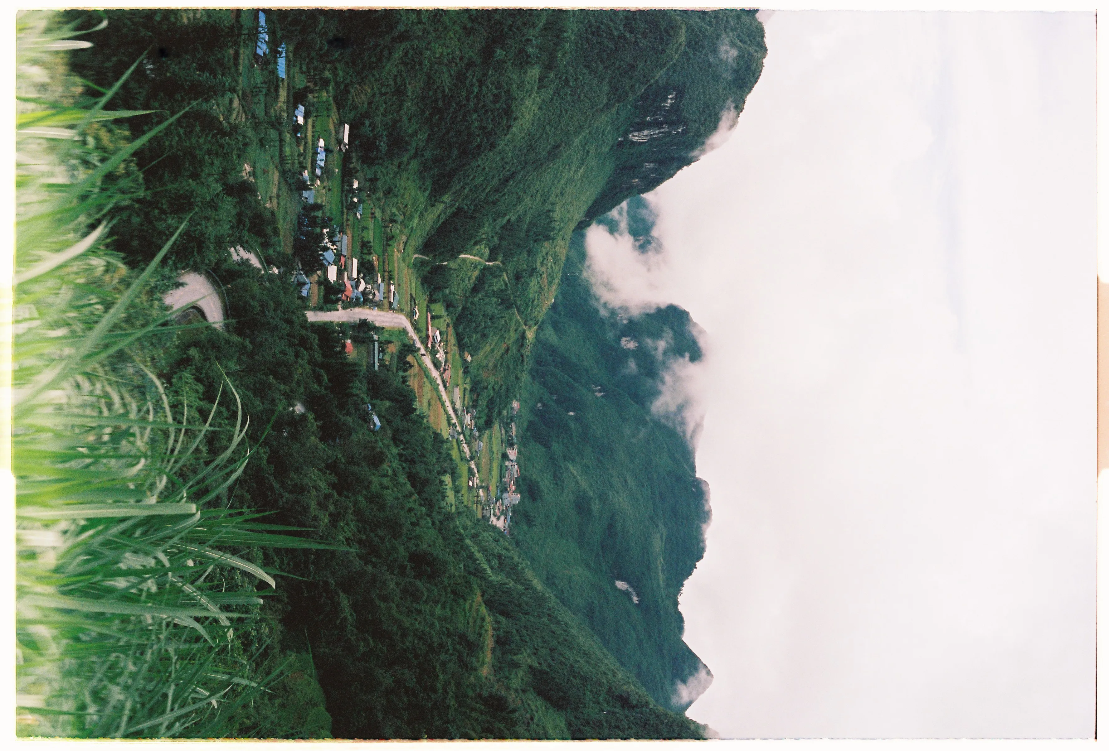 Film photograph from Vietnam, titled "cool 2 ha giang".