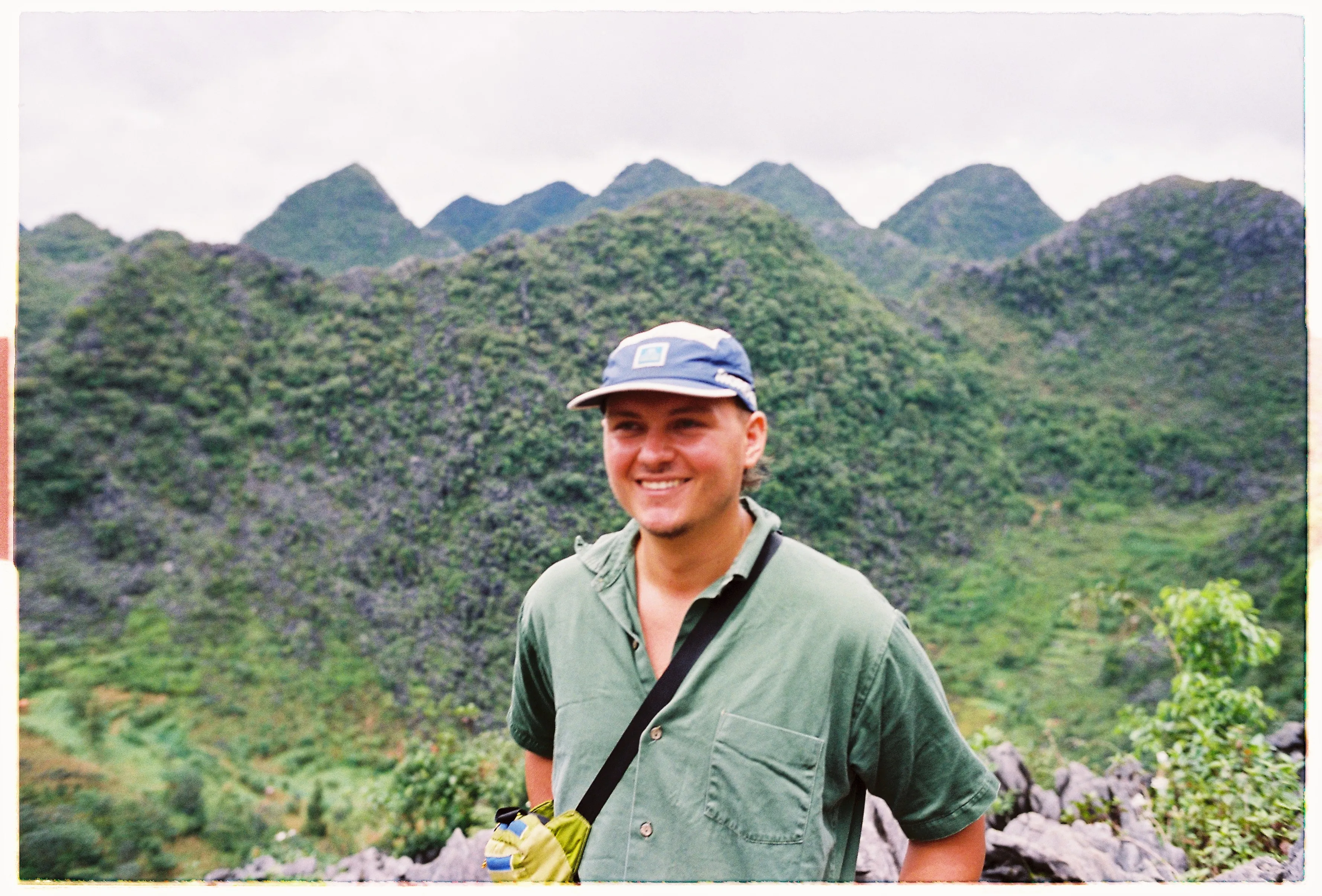 Film photograph from Vietnam, titled "friend2".