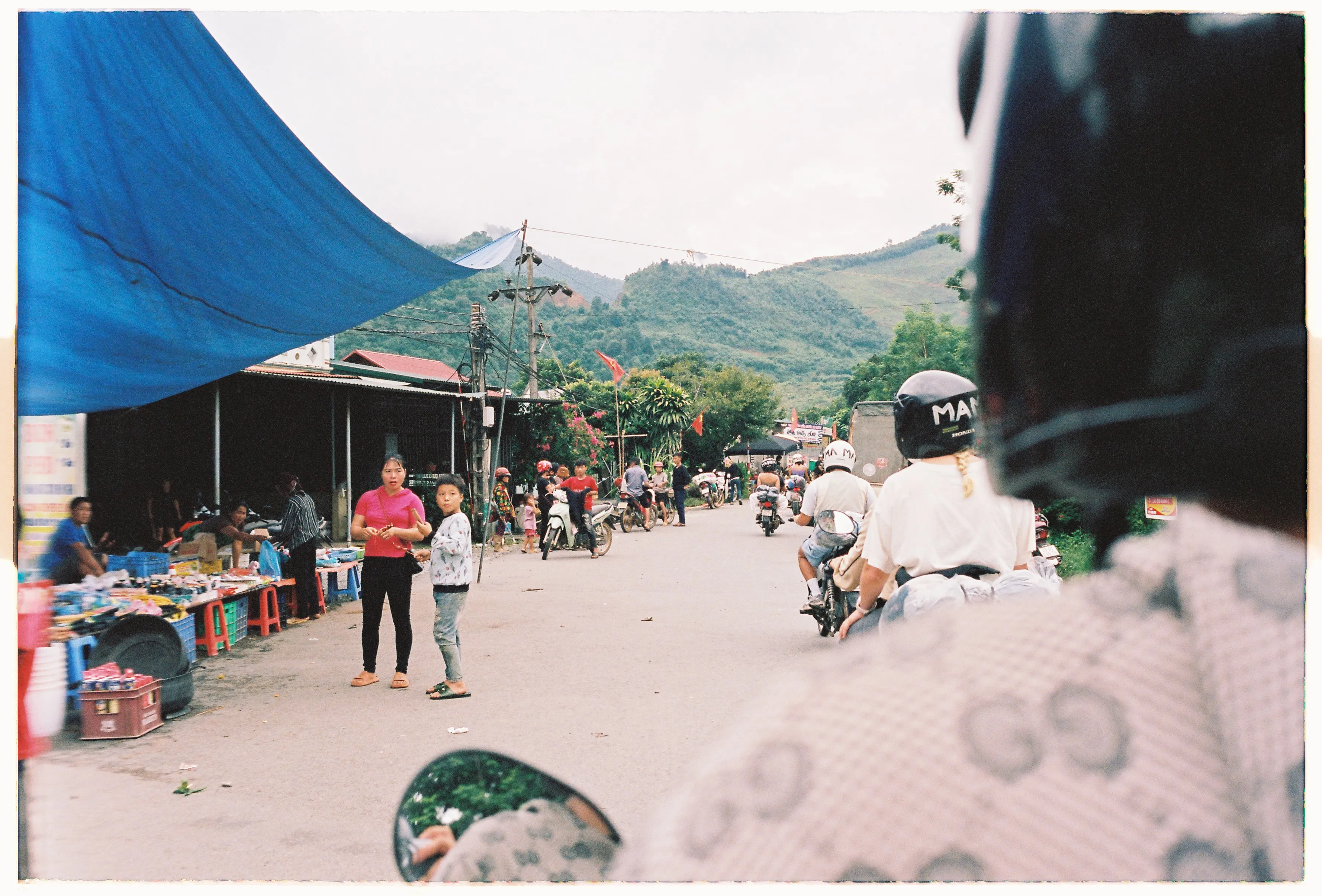 Film photograph from Vietnam, titled "ha gaing 1".