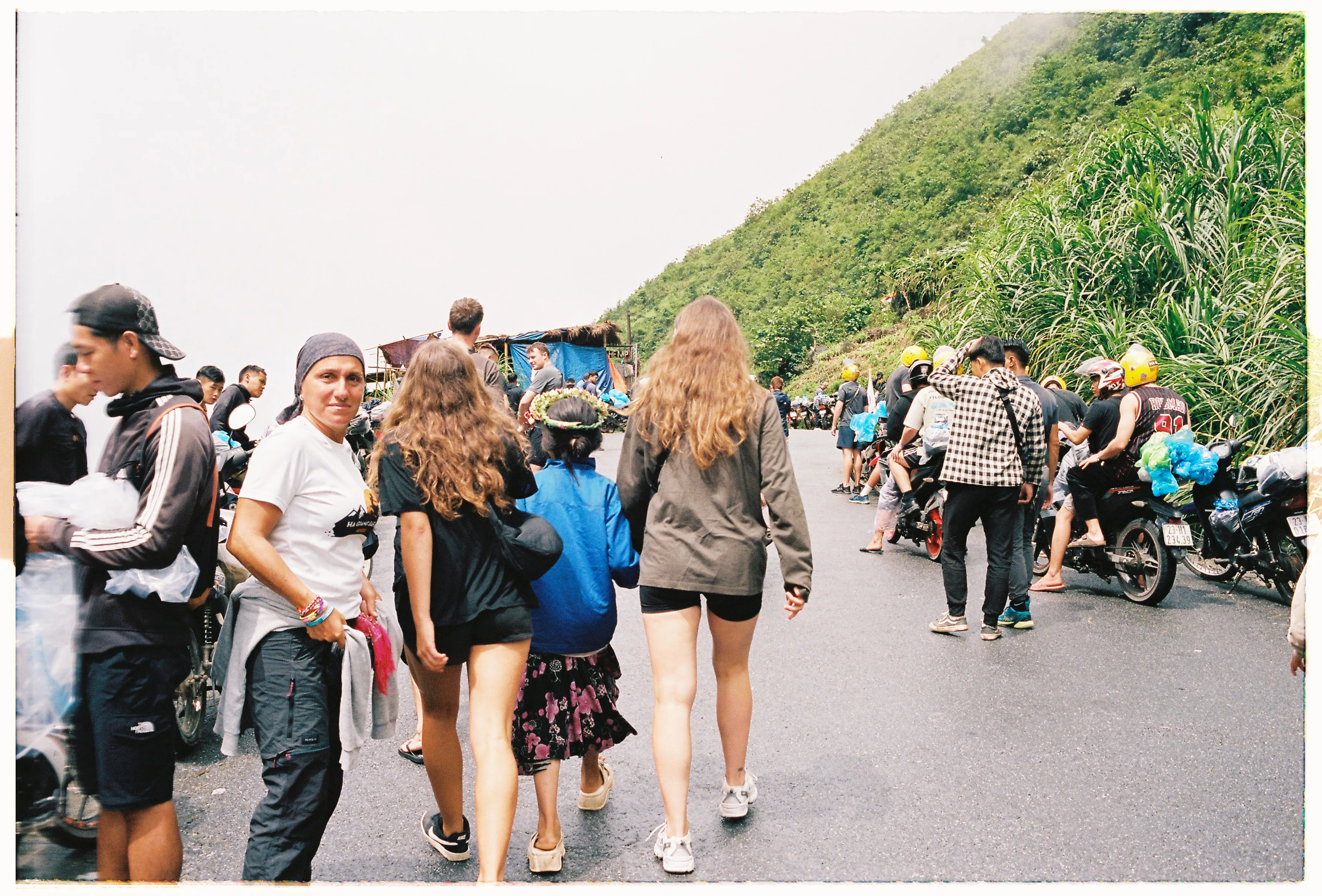 Film photograph from Vietnam, titled "random ha giang".
