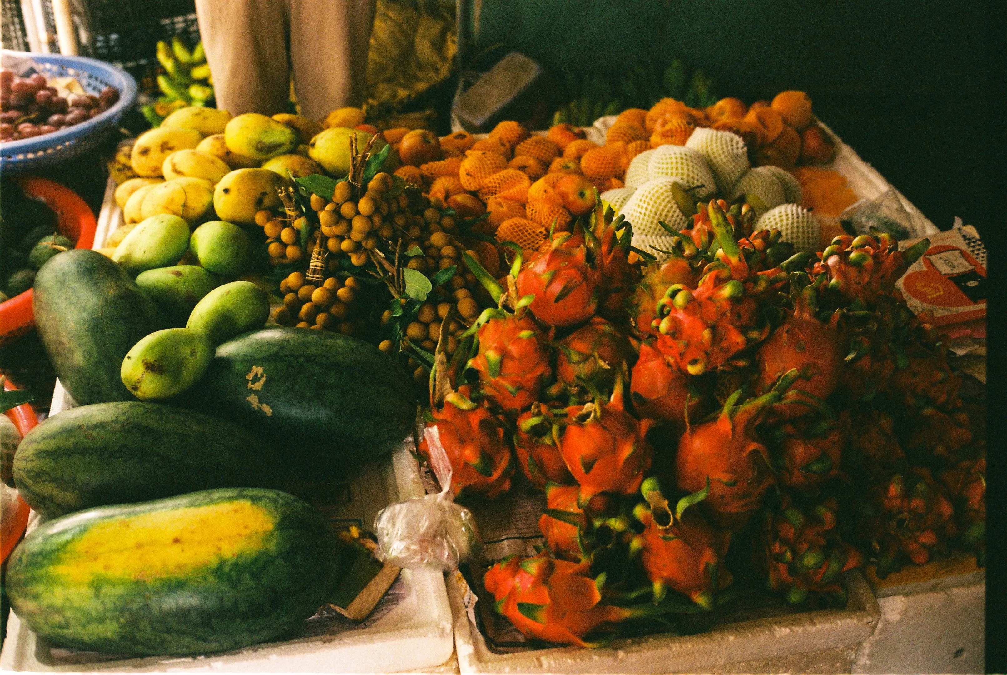 Film photograph from Vietnam, titled "vietnam fruit".