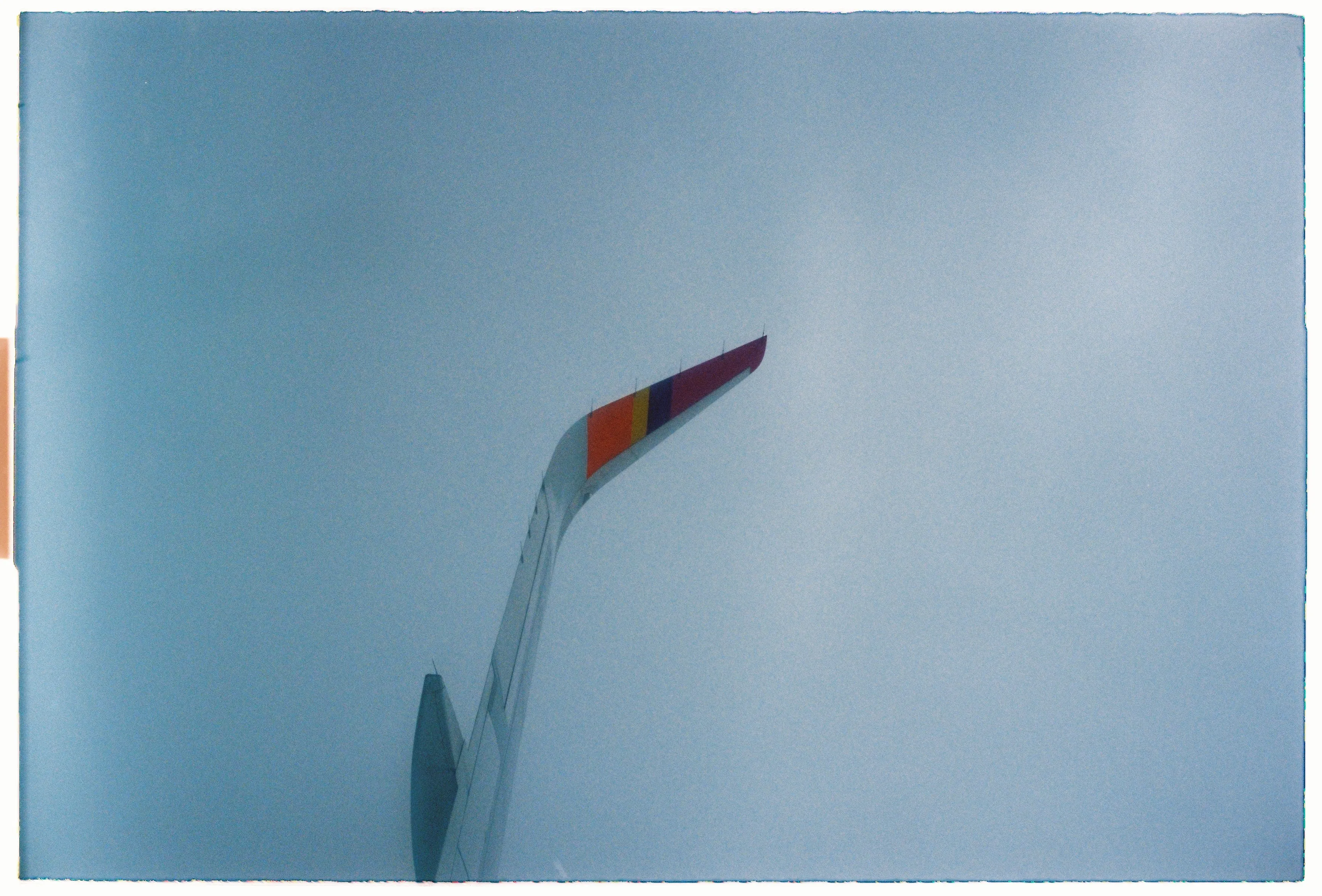 Film photograph from Vietnam, titled "wingshot".